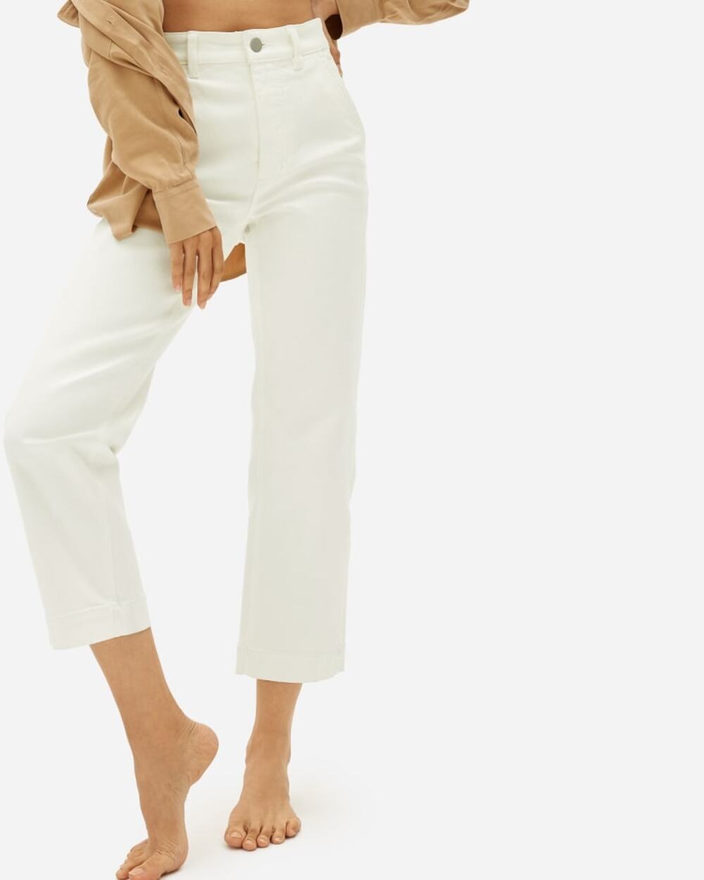 Everlane High Rise Cropped Straight Jeans Size 4